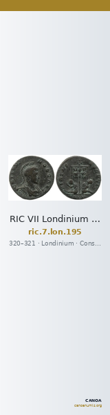 RIC VII Londinium 195 — CANOA