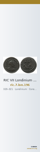 RIC VII Londinium 196 — CANOA
