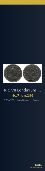 RIC VII Londinium 196 — CANOA