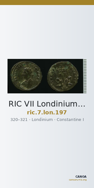 RIC VII Londinium 197 — CANOA