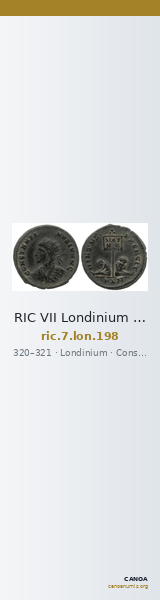 RIC VII Londinium 198 — CANOA