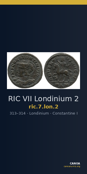 RIC VII Londinium 2 — CANOA