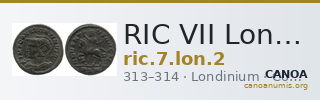 RIC VII Londinium 2 — CANOA