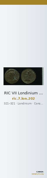 RIC VII Londinium 202 — CANOA