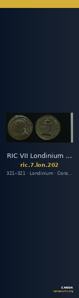 RIC VII Londinium 202 — CANOA