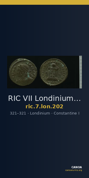 RIC VII Londinium 202 — CANOA