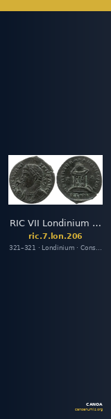 RIC VII Londinium 206 — CANOA