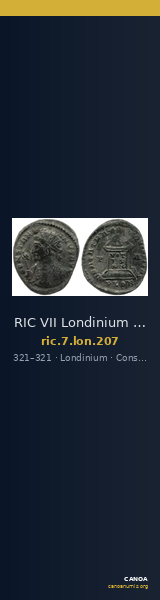 RIC VII Londinium 207 — CANOA
