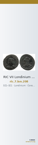 RIC VII Londinium 208 — CANOA