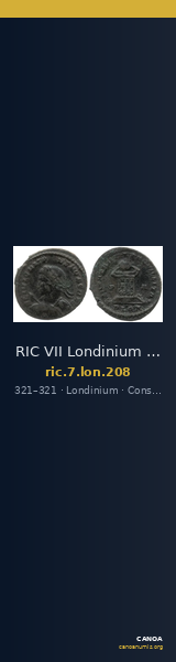 RIC VII Londinium 208 — CANOA