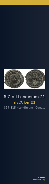 RIC VII Londinium 21 — CANOA