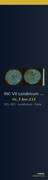 RIC VII Londinium 213 — CANOA