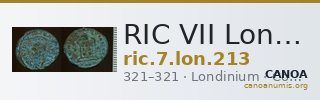 RIC VII Londinium 213 — CANOA