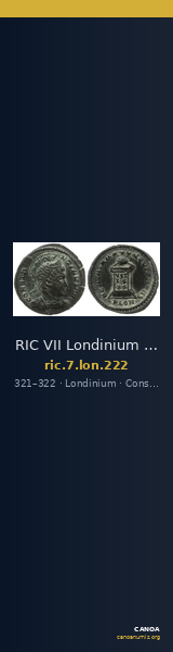 RIC VII Londinium 222 — CANOA