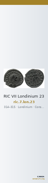 RIC VII Londinium 23 — CANOA