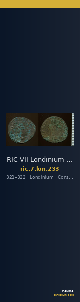 RIC VII Londinium 233 — CANOA