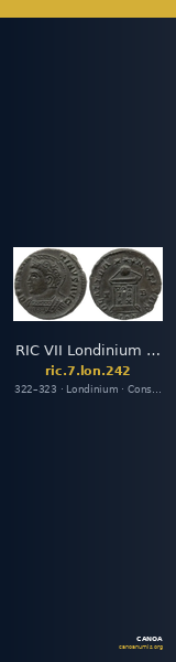 RIC VII Londinium 242 — CANOA