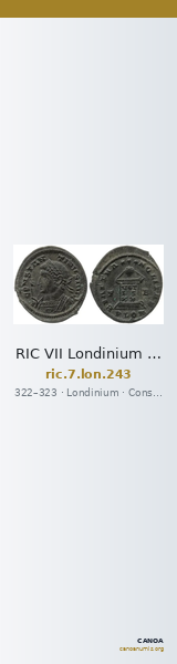 RIC VII Londinium 243 — CANOA