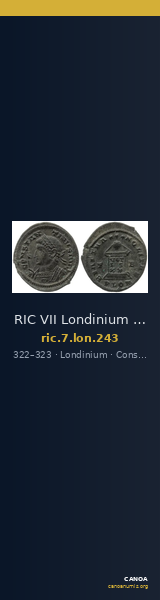 RIC VII Londinium 243 — CANOA