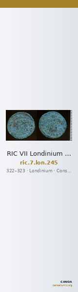 RIC VII Londinium 245 — CANOA