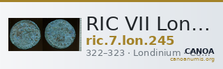 RIC VII Londinium 245 — CANOA