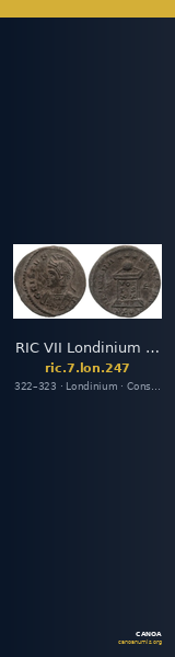 RIC VII Londinium 247 — CANOA
