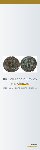 RIC VII Londinium 25 — CANOA