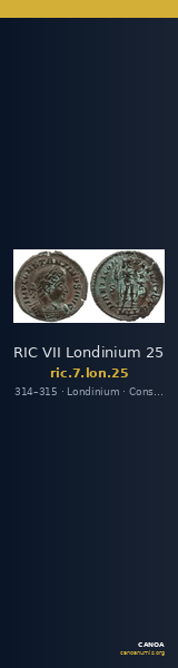 RIC VII Londinium 25 — CANOA