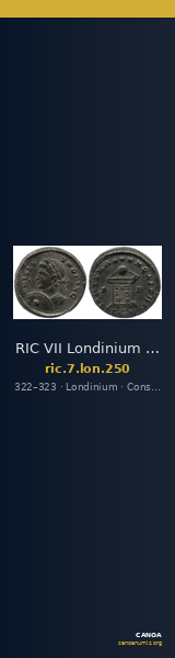 RIC VII Londinium 250 — CANOA