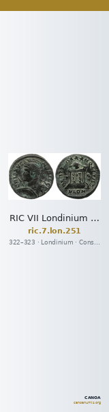 RIC VII Londinium 251 — CANOA