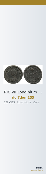 RIC VII Londinium 255 — CANOA