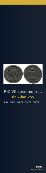 RIC VII Londinium 255 — CANOA