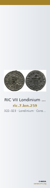 RIC VII Londinium 259 — CANOA