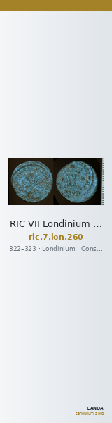 RIC VII Londinium 260 — CANOA