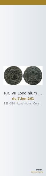 RIC VII Londinium 261 — CANOA