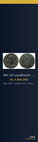 RIC VII Londinium 261 — CANOA