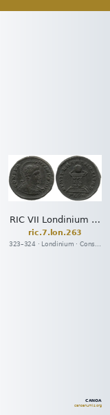 RIC VII Londinium 263 — CANOA