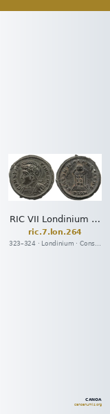 RIC VII Londinium 264 — CANOA