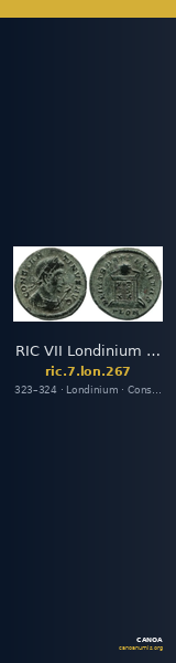 RIC VII Londinium 267 — CANOA
