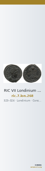 RIC VII Londinium 268 — CANOA