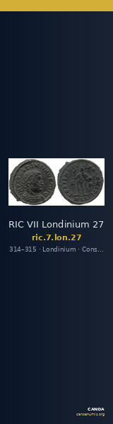 RIC VII Londinium 27 — CANOA
