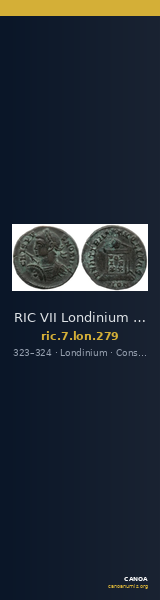 RIC VII Londinium 279 — CANOA