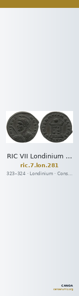 RIC VII Londinium 281 — CANOA