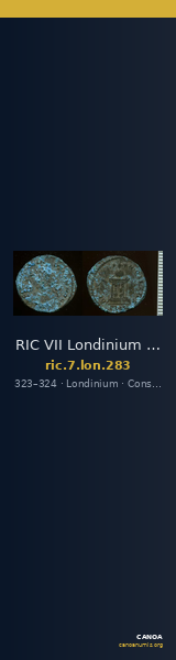 RIC VII Londinium 283 — CANOA