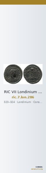 RIC VII Londinium 286 — CANOA