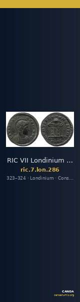 RIC VII Londinium 286 — CANOA