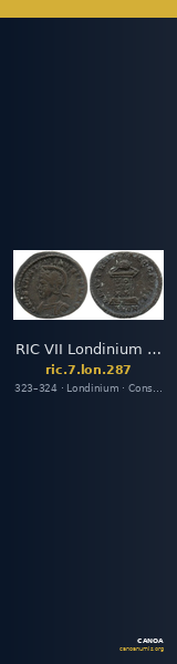 RIC VII Londinium 287 — CANOA