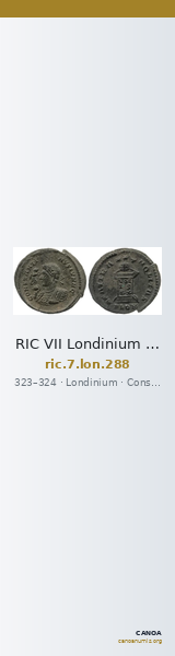RIC VII Londinium 288 — CANOA