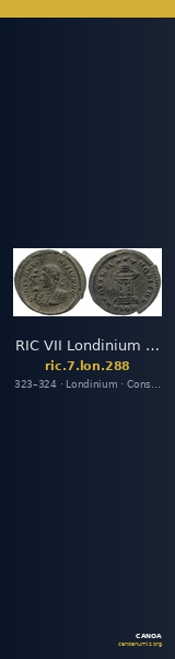 RIC VII Londinium 288 — CANOA