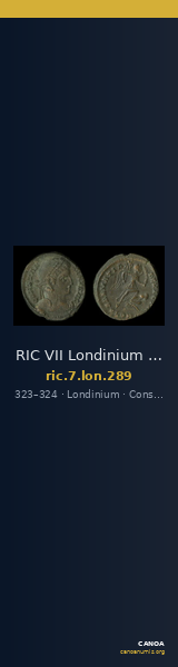 RIC VII Londinium 289 — CANOA